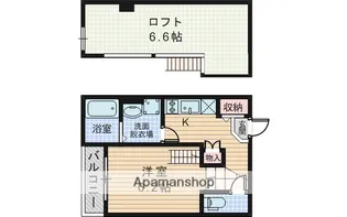 メゾン ティエドゥール【1階】の間取り