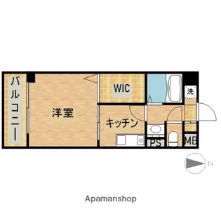 フローライト蛍池【7階】の間取り