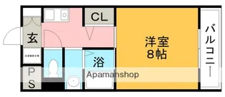 ウエスツォーネ【3階】の間取り