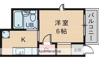 リバティハウス【1階】の間取り