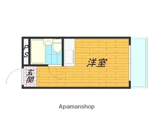 フロントリバー豊中【2階】の間取り