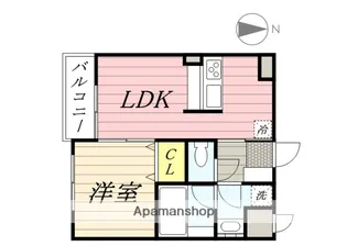 BLANCOSTA SENNARI【1階】の間取り