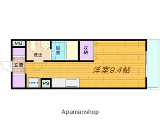 エスポワール南桜塚【3階】の間取り