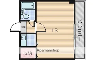 ロイヤルキューブ【2階】の間取り