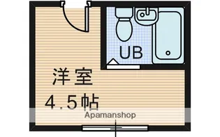 ギャレ蛍池 東館【3階】の間取り