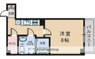 RITZ SQUARE DOMANI(ドマーニ)【1階】の間取り