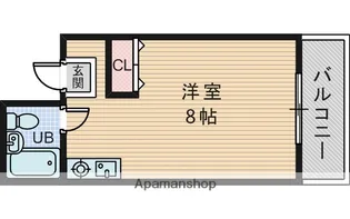 フォーエバー豊中【3階】の間取り
