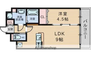 プレジオ緑地公園【8階】の間取り