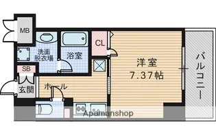 エルベコート豊中玉井町【9階】の間取り