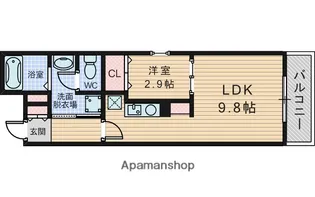 BLANCOSTA THE CLASS【2階】の間取り