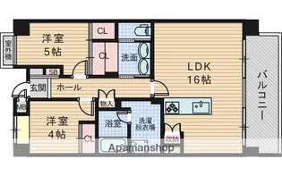 MAGNIFIQUE北桜塚【2階】の間取り