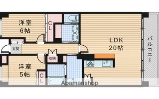 MAGNIFIQUE北桜塚【3階】の間取り