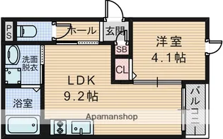 T’S岡上の町【3階】の間取り