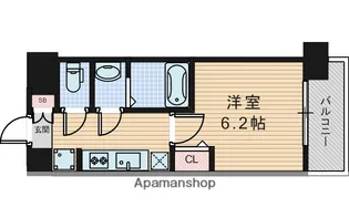 プレサンス庄内ブレイシス【4階】の間取り