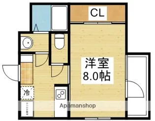 FLAT34新大阪南【7階】の間取り