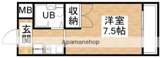 エクセレンス新大阪【11階】の間取り