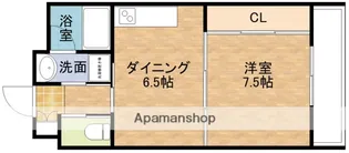 クリスタルコート江坂【3階】の間取り