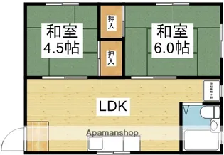 大阪府大阪市淀川区宮原1丁目【マンション】の間取り