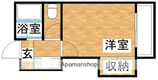 松本マンション【2階】の間取り
