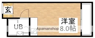 ビスタ緑地Ⅱ【2階】の間取り