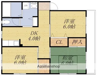 マンションエンジ【1階】の間取り