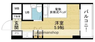 朝日プラザ梅田北デラリブジェ【8階】の間取り