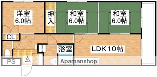 アンシャンテ新大阪【9階】の間取り