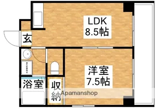レクシア新大阪(旧EK−RESIDENCE新大阪)【8階】の間取り