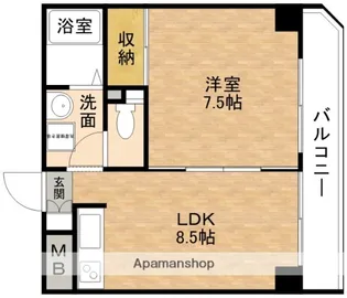 レクシア新大阪(旧EK−RESIDENCE新大阪)【3階】の間取り