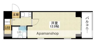 ダイアパレス新大阪【5階】の間取り