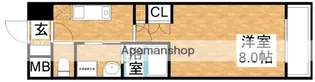エステムヒルズ新大阪【3階】の間取り