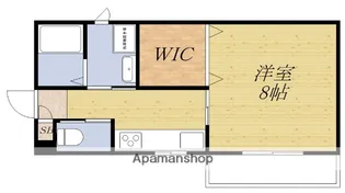 ヴィラ泉【1階】の間取り