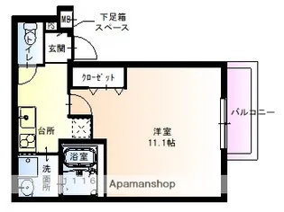 フジパレス吹田Ⅲ番館【2階】の間取り