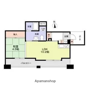 ロハス江坂.【10階】の間取り