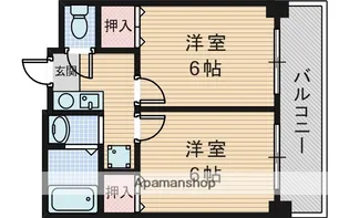 第5浦濱ビレッジ【2階】の間取り