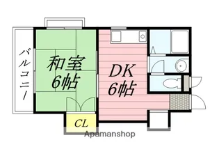 パールハウス【2階】の間取り