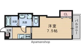 センコートⅡ【4階】の間取り