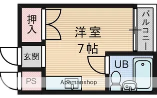 ローズハウス【1階】の間取り