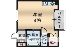 大阪府大阪市東淀川区南江口2丁目【マンション】の間取り