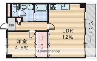 大阪府大阪市東淀川区淡路1丁目【マンション】の間取り