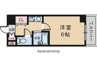 サンライズ壱番館【3階】の間取り