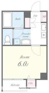 グランパシフィック十三【3階】の間取り