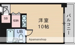 朝日プラザ新大阪【1階】の間取り