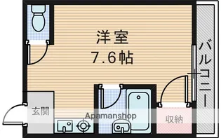 シャルム十三【1階】の間取り