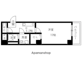 ヴィラ・シフォネット【2階】の間取り