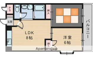 パークロッジ【3階】の間取り