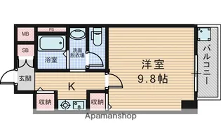 日宝ライフ下新庄【5階】の間取り