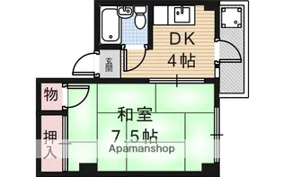 クレセントマンション【3階】の間取り