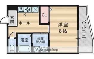 大阪府大阪市東淀川区柴島2丁目【マンション】の間取り