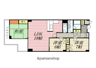 グレインヂ泉丘【1階】の間取り
